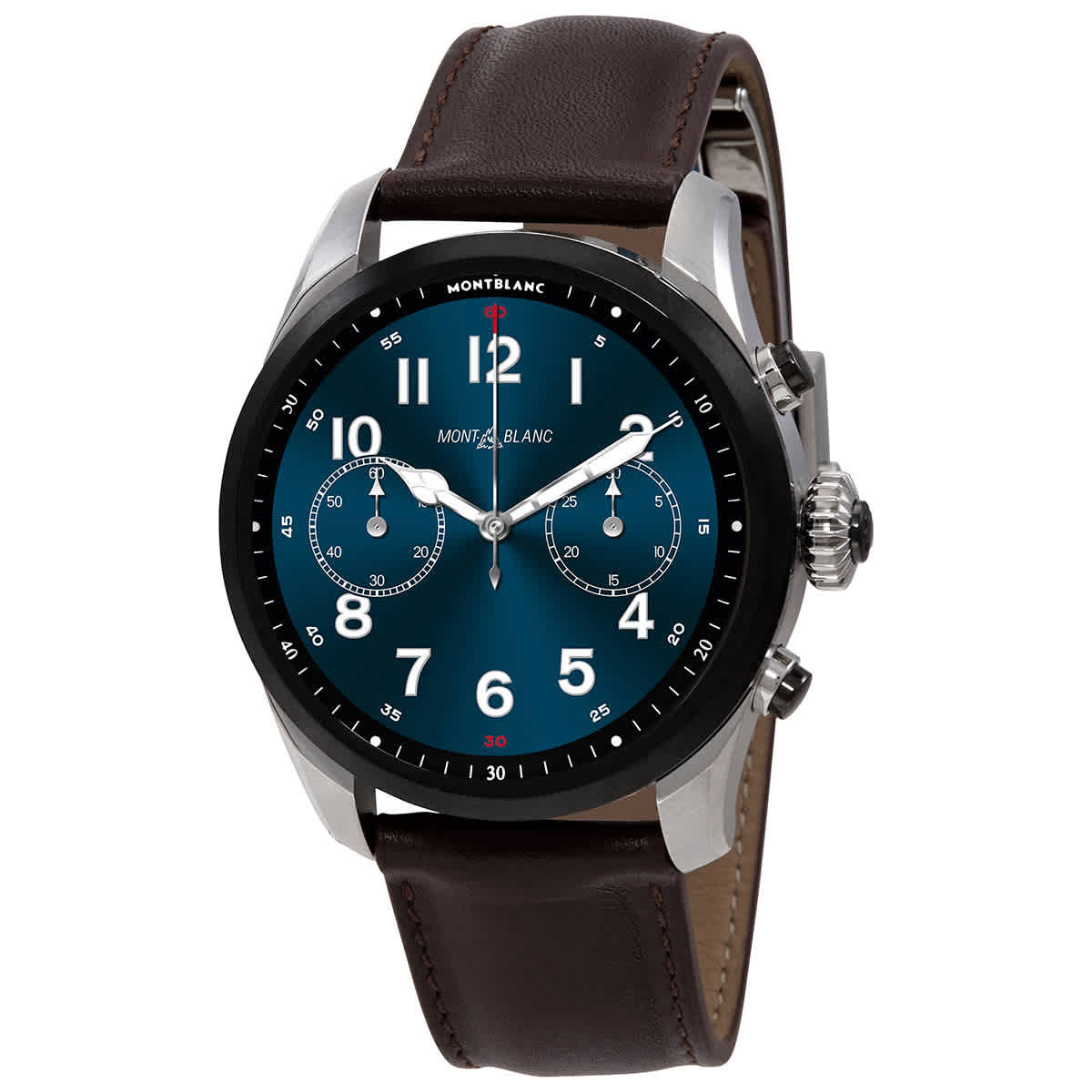 Montblanc Summit 2 Chronograph Quartz Blue Dial Mens Smart Watch 123849