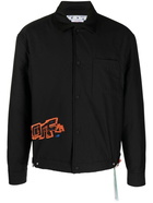 OFF-WHITE - Logo Nylon Shirt Jacket