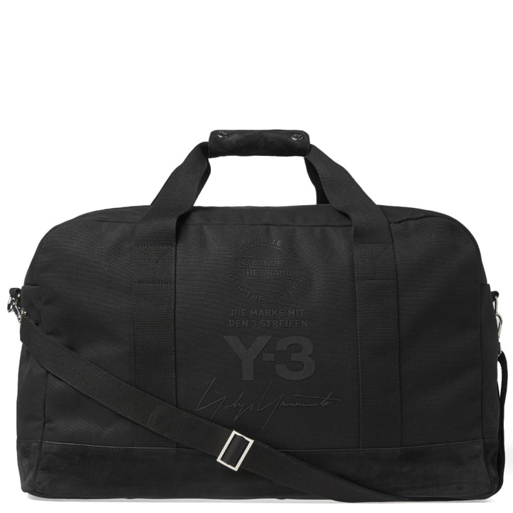 Photo: Y-3 Stacked Brand Weekend Bag