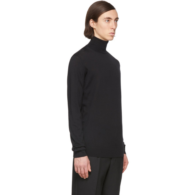 Lanvin Black Wool Turtleneck Lanvin