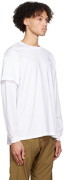ACRONYM White Layered Long Sleeve T-Shirt