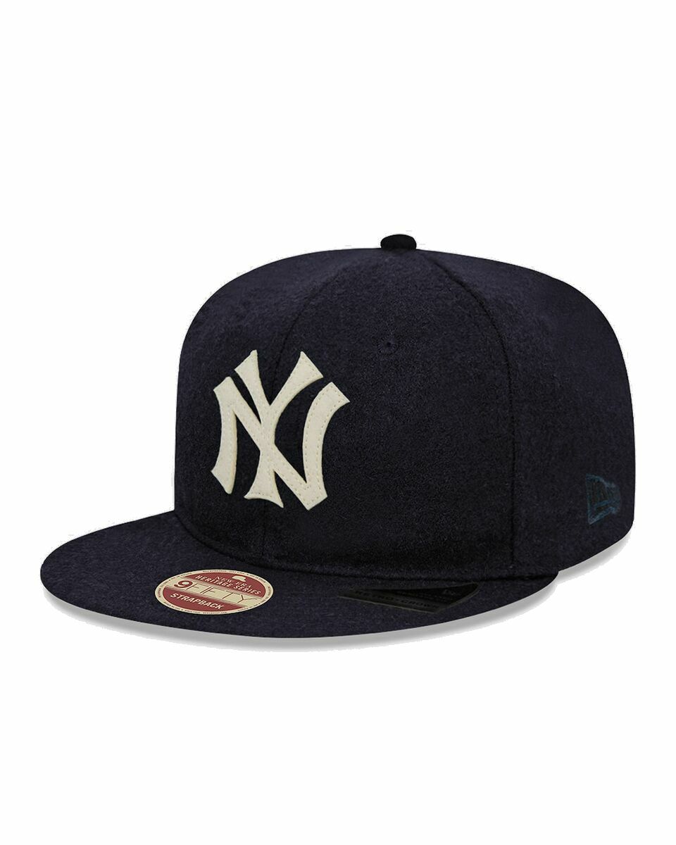Photo: New Era Heritage Series 9 Fifty New York Yankees Otc Black - Mens - Caps