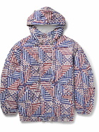 Isabel Marant - Printed Quilted Cotton Hooded Jacket - Blue