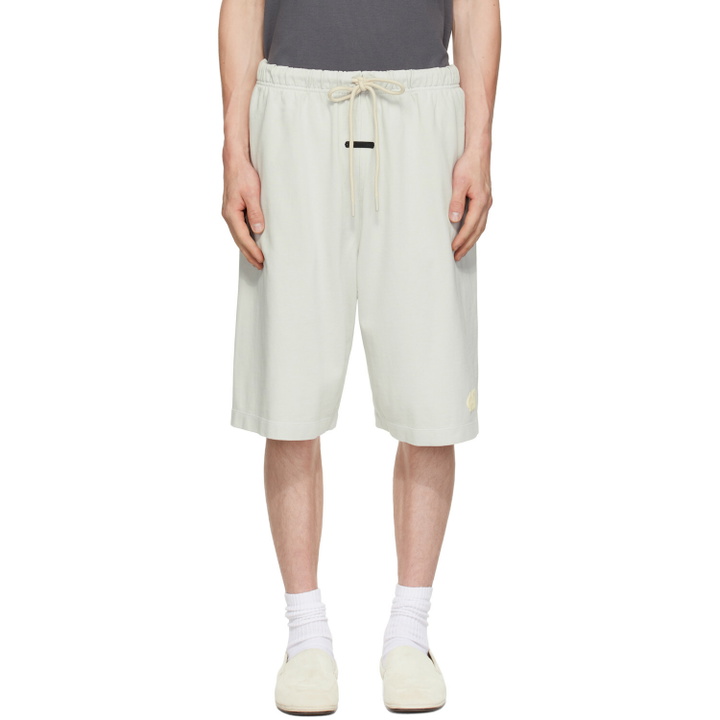 Photo: Fear of God ESSENTIALS Gray 90's Shorts