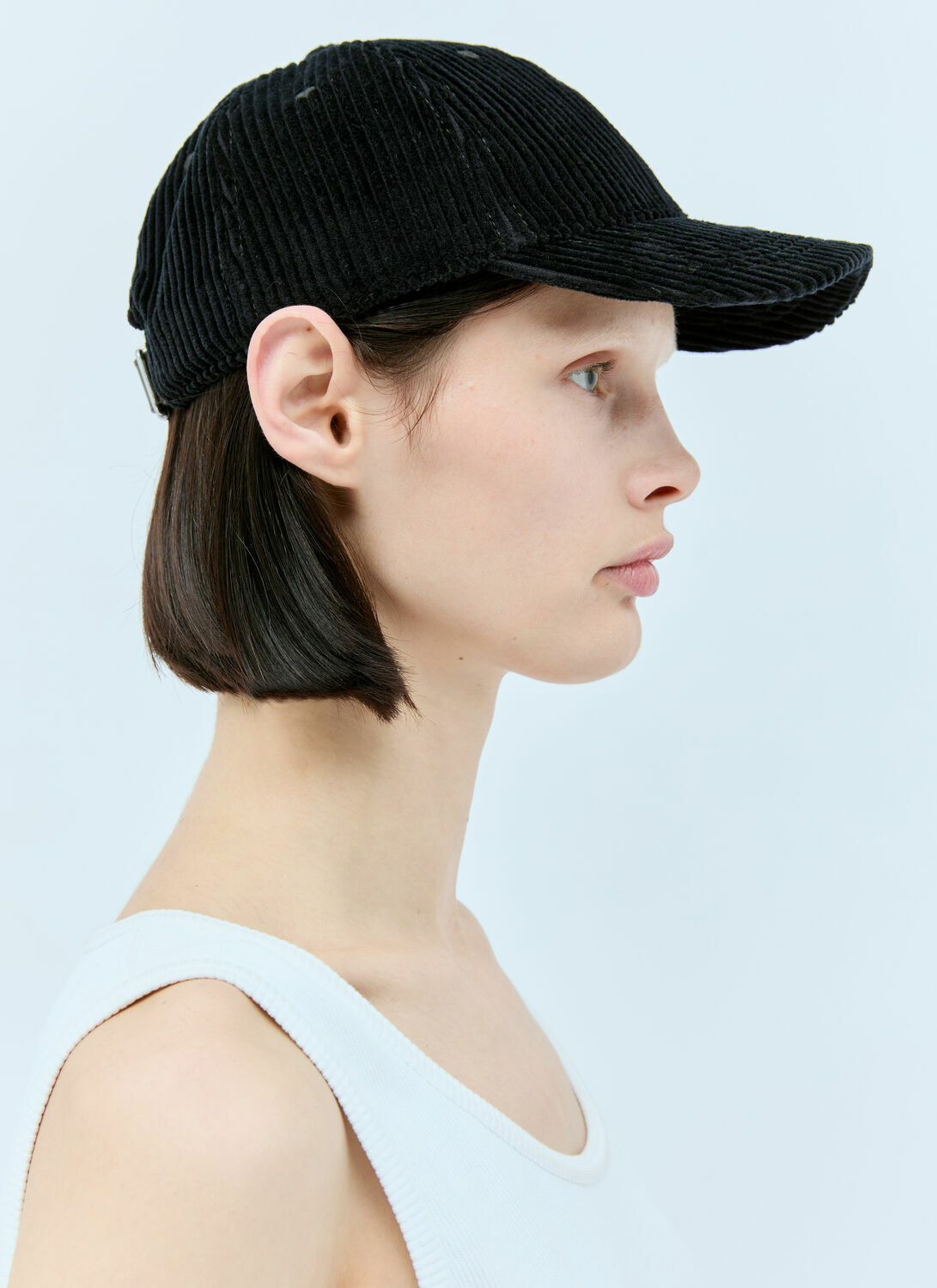 Bottega Veneta Corduroy Baseball Cap