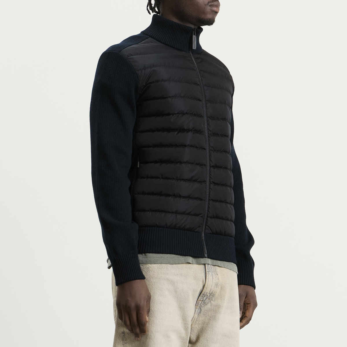 Canada Goose Men's Hybridge Knit Jacket in Nocturne