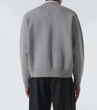 Jacquemus Ribbed-knit wool-blend cardigan