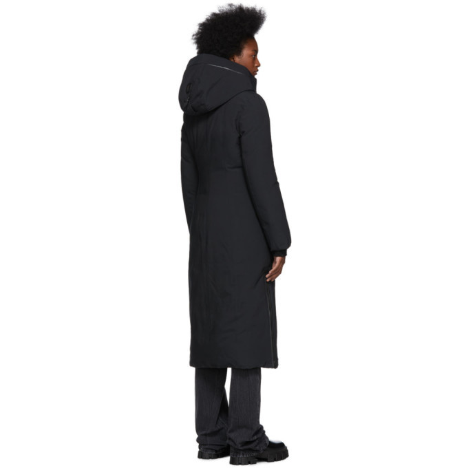 Mackage SSENSE Exclusive Black Down Rebeka Coat Mackage