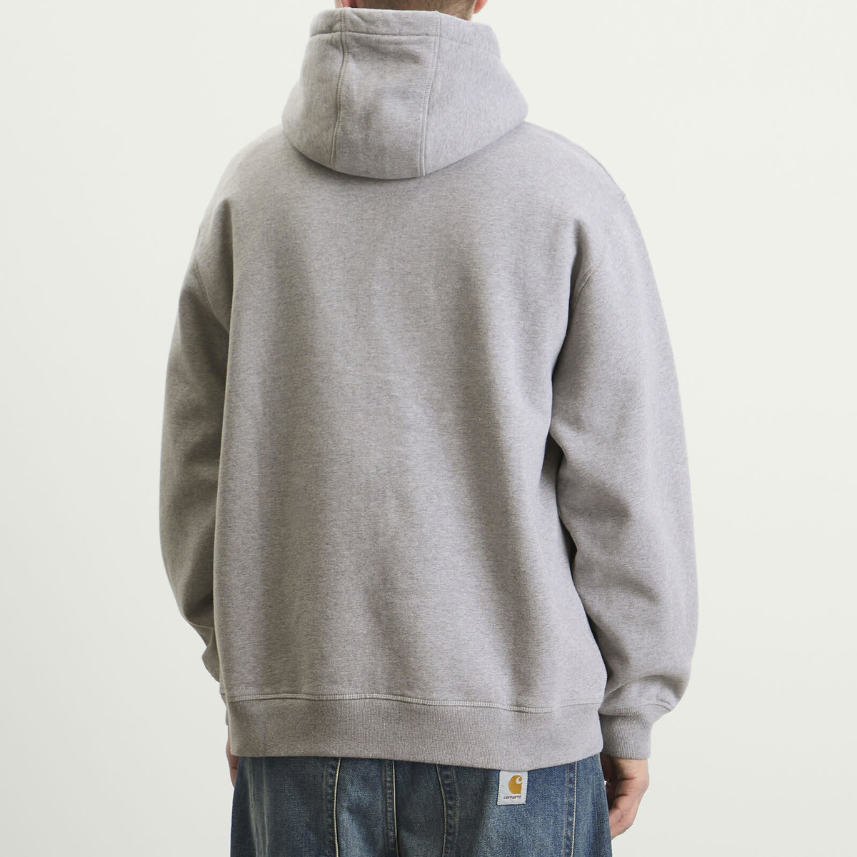 By Parra Men's Gapped Hoodie in Grey