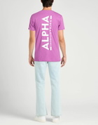 Alpha Industries Mens T-shirt Mauve