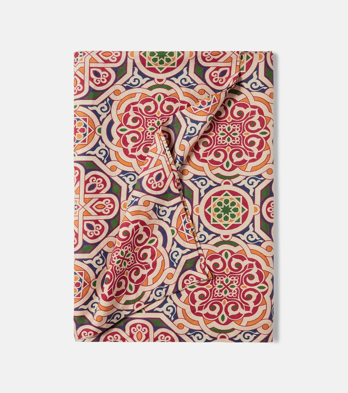 Cabana Catalina printed linen tablecloth
