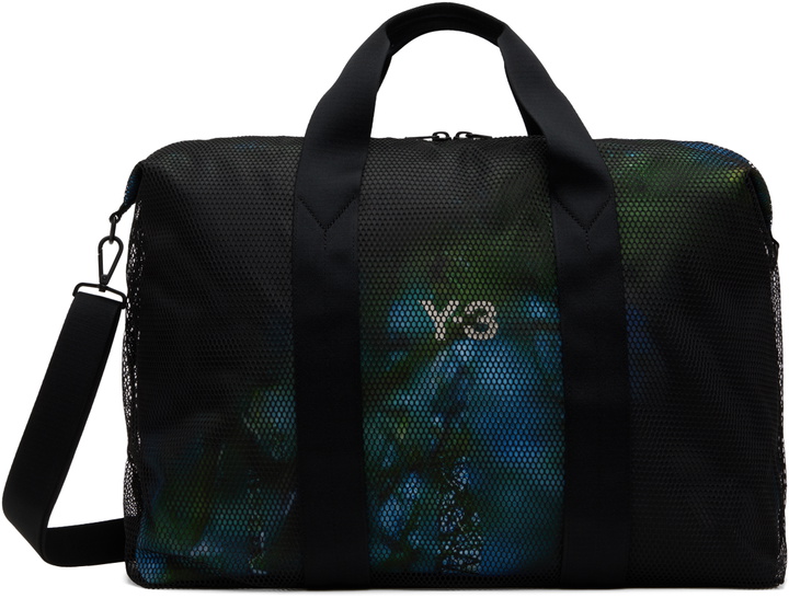 Photo: Y-3 Black Mesh Weekender Duffle Bag
