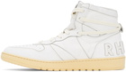 Rhude White Rhecess Hi Sneakers