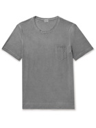 Massimo Alba - Garment-Dyed Cotton-Jersey T-Shirt - Gray