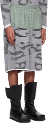 SC103 Gray & Blue Summit Shorts
