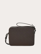 Ferragamo Mens Ferragamo Monogram shoulder bag in Brown