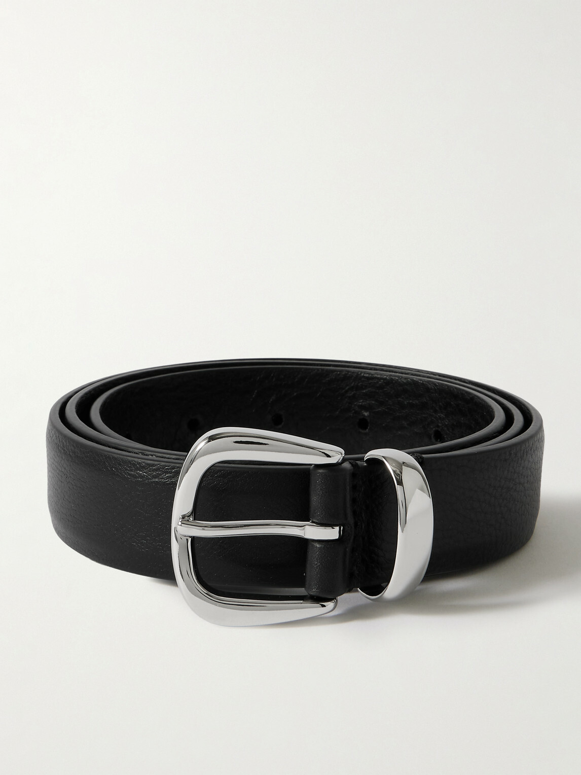 Anderson's - 3cm Leather Belt - Black