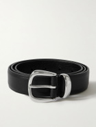 Anderson's - 3cm Leather Belt - Black