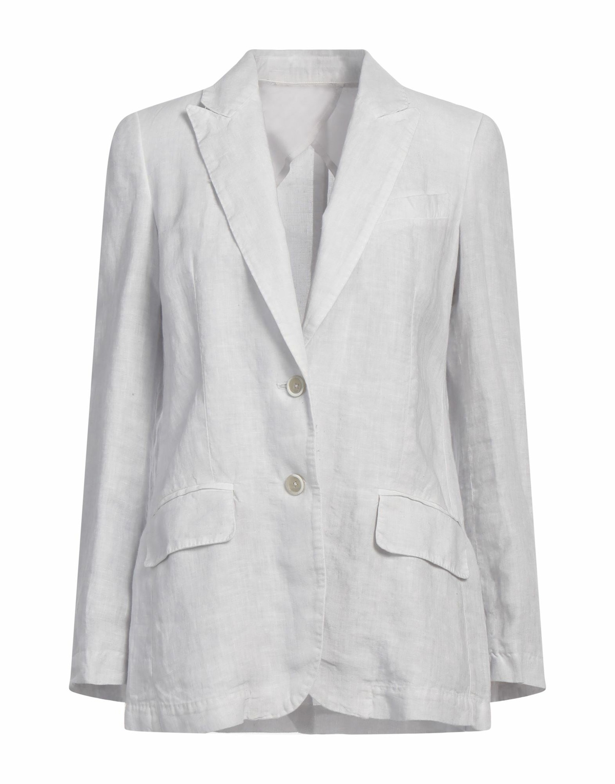 120% Lino Womens Blazer Light in Grey
