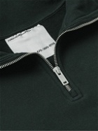 HAYDENSHAPES - Cotton-Jersey Half-Zip Sweatshirt - Black