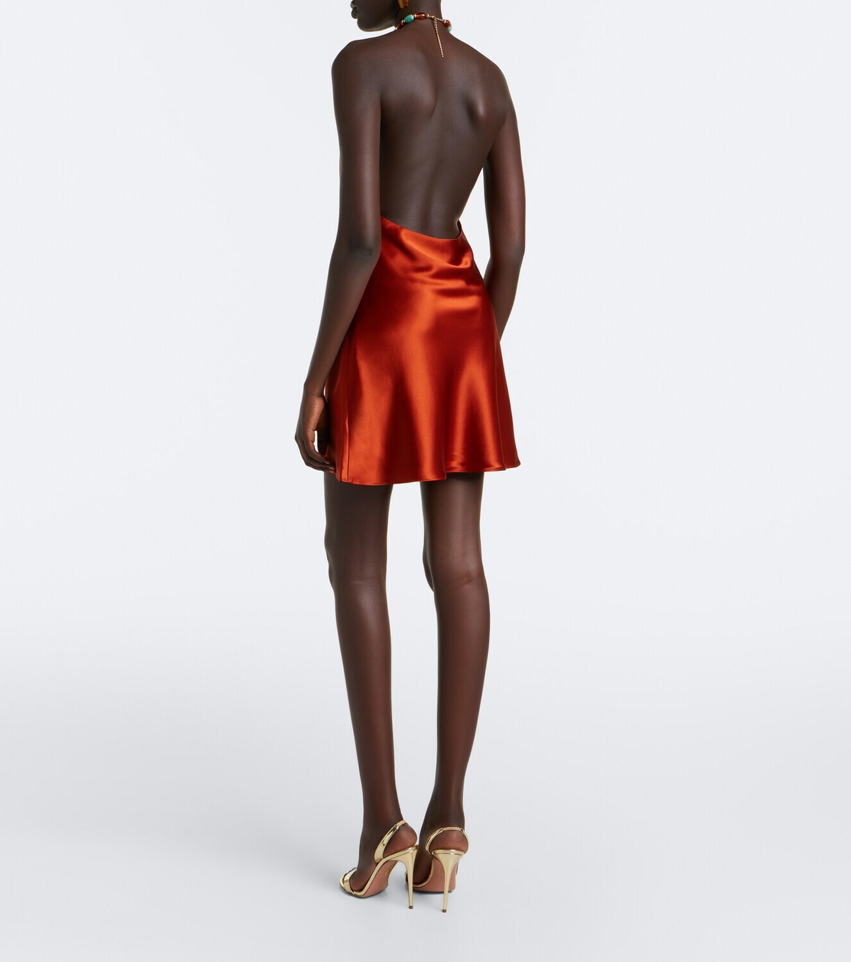 Retrofête Marvel beaded satin minidress