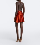 Retrofête Marvel beaded satin minidress