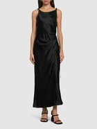 ACNE STUDIOS Dayla Satin Midi Dress