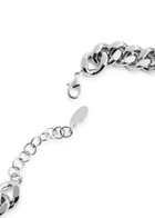 Off-white Arrows Chunky Chain Necklace - Silver - One Size