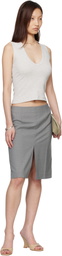 FLORE FLORE Gray Dewi Tank Top
