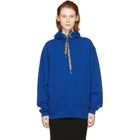 Proenza Schouler Blue PSWL Logo Hoodie