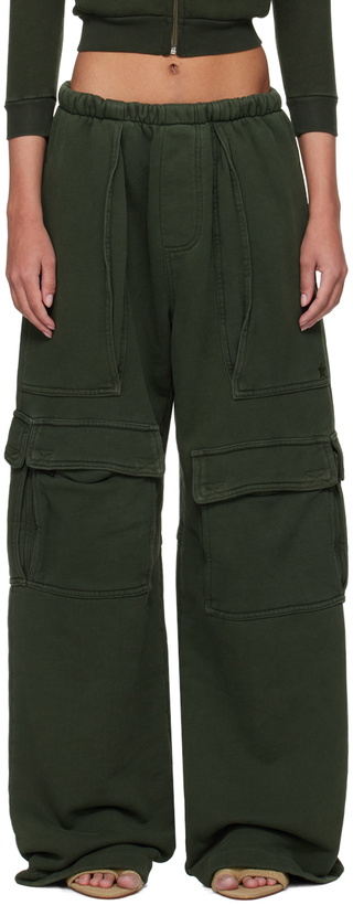 Photo: GREG ROSS Khaki Cargo Lounge Pants