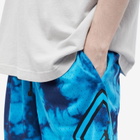 Air Jordan Men's Dri-Fit All Over Print Diamond Short in Laser Blue/Navy/Black