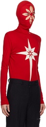 KUSIKOHC Red Printed Long Sleeve T-Shirt