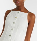 Veronica Beard Georges linen midi dress