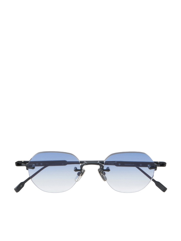 Photo: Sato - Terebellum I Titanium Round-Frame Sunglasses