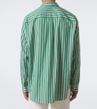Loewe Double L striped cotton poplin shirt