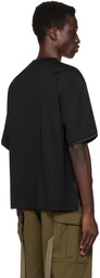 sacai Black Pocket T-Shirt