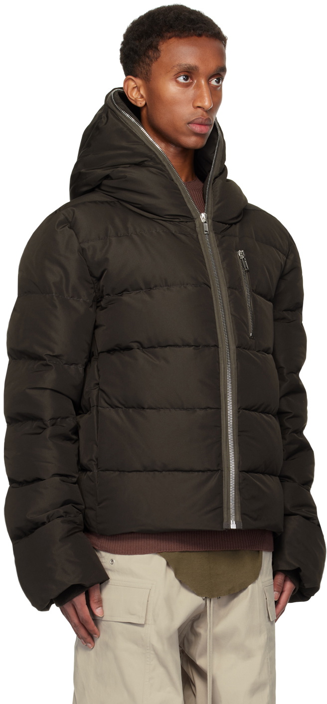 Rick Owens Gray Porterville Sealed Down Jacket Rick Owens
