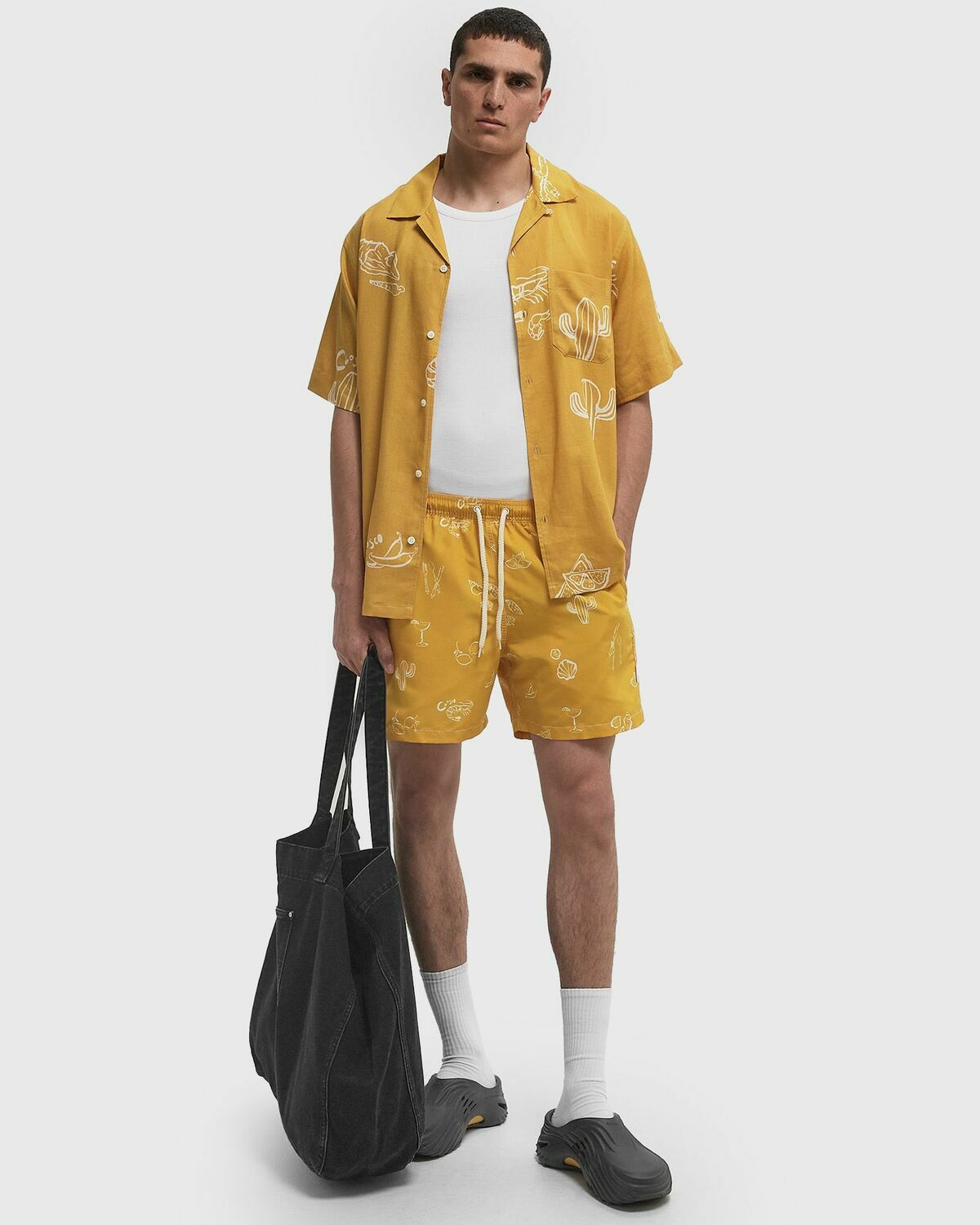 CLOSED SWIM SHORTS yellow Mens Casual Short