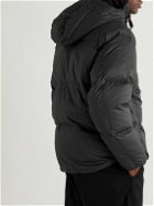 Snow Peak - Octa Quilted Recycled Shell Hooded Jacket - Black