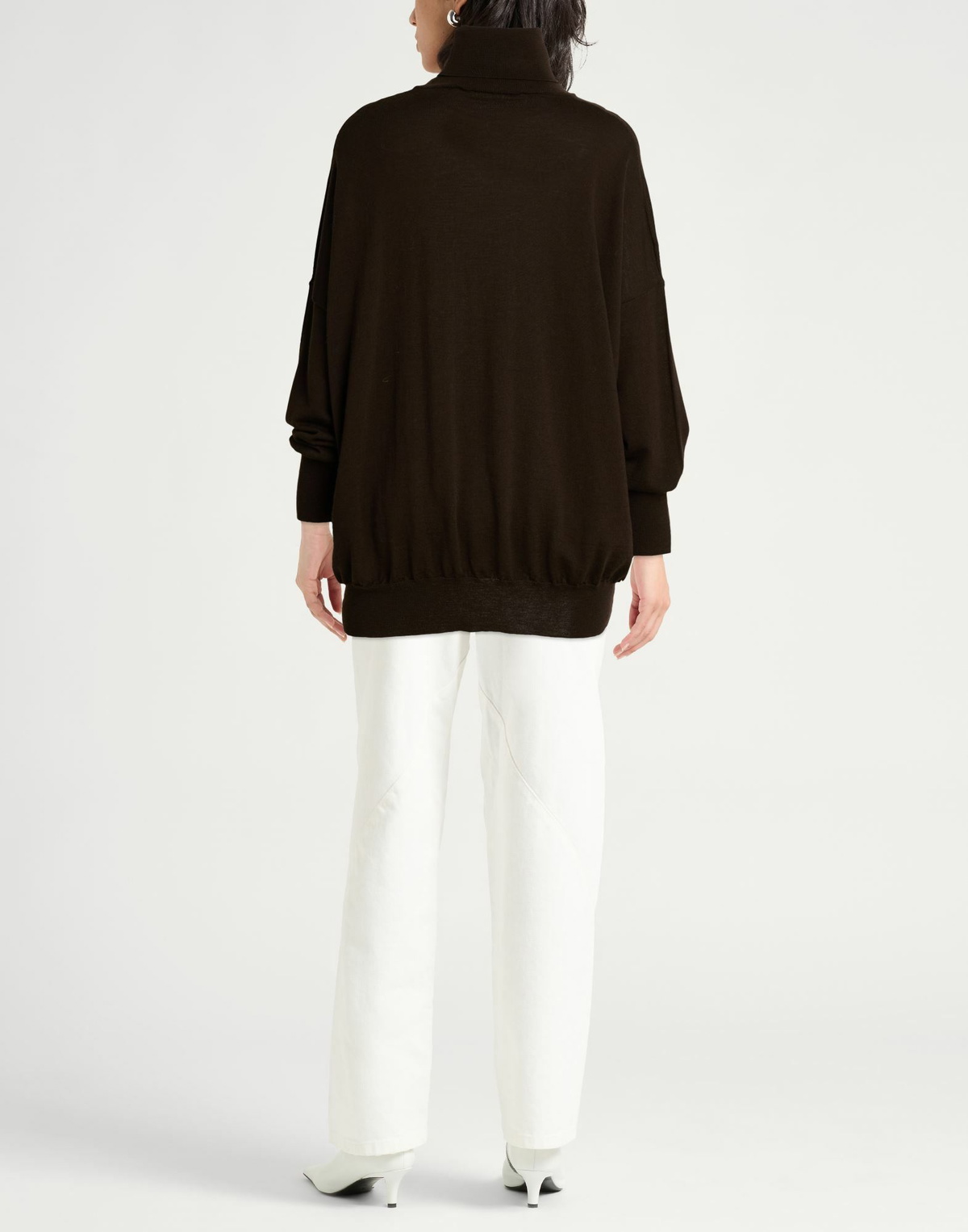 Jucca Womens Turtleneck Dark in Brown
