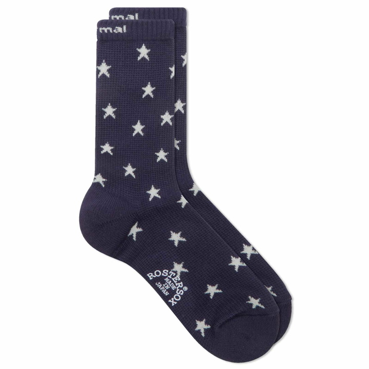 Photo: Rostersox Thermal Star Socks in Navy