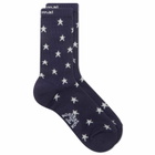 Rostersox Thermal Star Socks in Navy