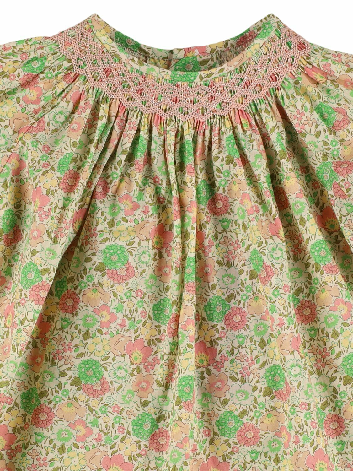 BONPOINT Floral Printed Cotton Shirt