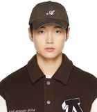 Axel Arigato Brown Washed Signature Cap