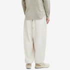 Merely Made Men's Relaxed Quilted Trouser in Off White