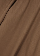 Spanx Suit Yourself Ribbed Stretch-jersey Bodysuit Caramel