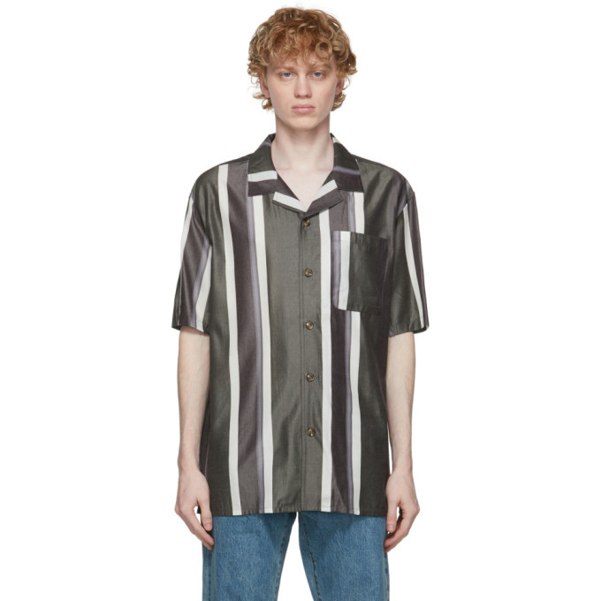 Photo: Han Kjobenhavn Grey Stripe Summer Shirt