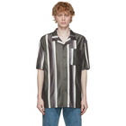 Han Kjobenhavn Grey Stripe Summer Shirt