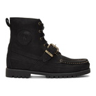 Polo Ralph Lauren Black Ranger Boots